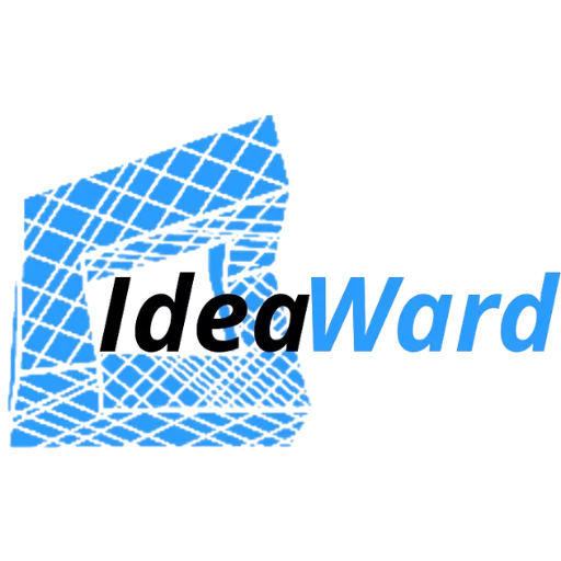 Texte IdeaWard avec logo